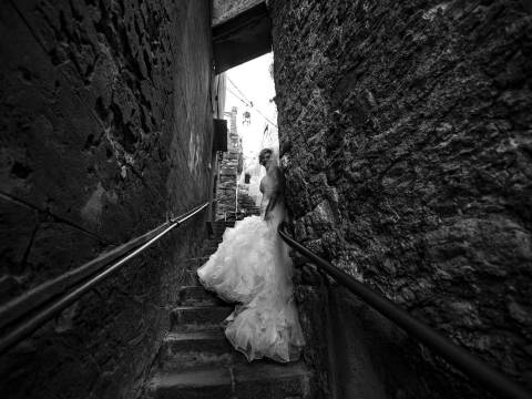 Trash the Dress FotoOri Studio Wedding Photographer